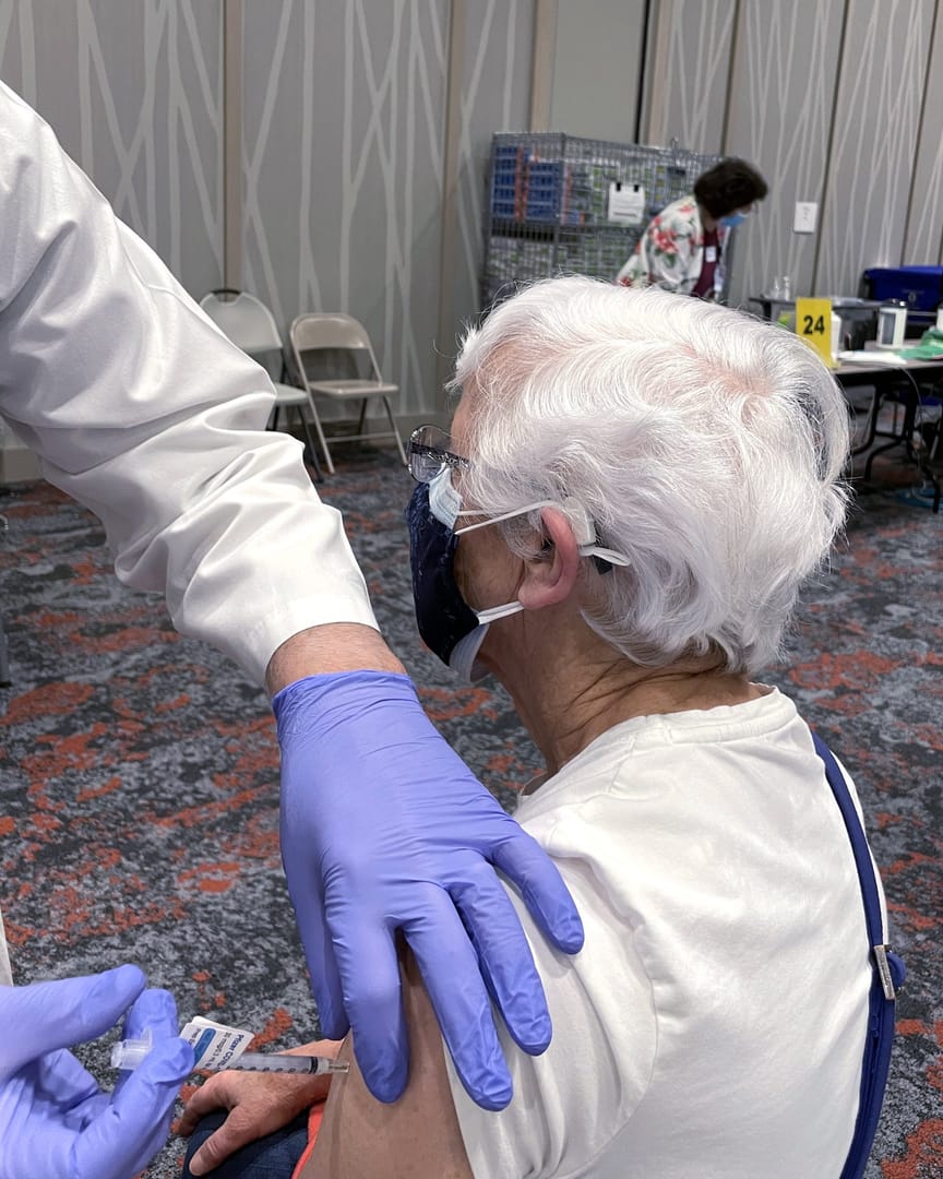 Parish outreach helps seniors secure vaccines; no one is turned away