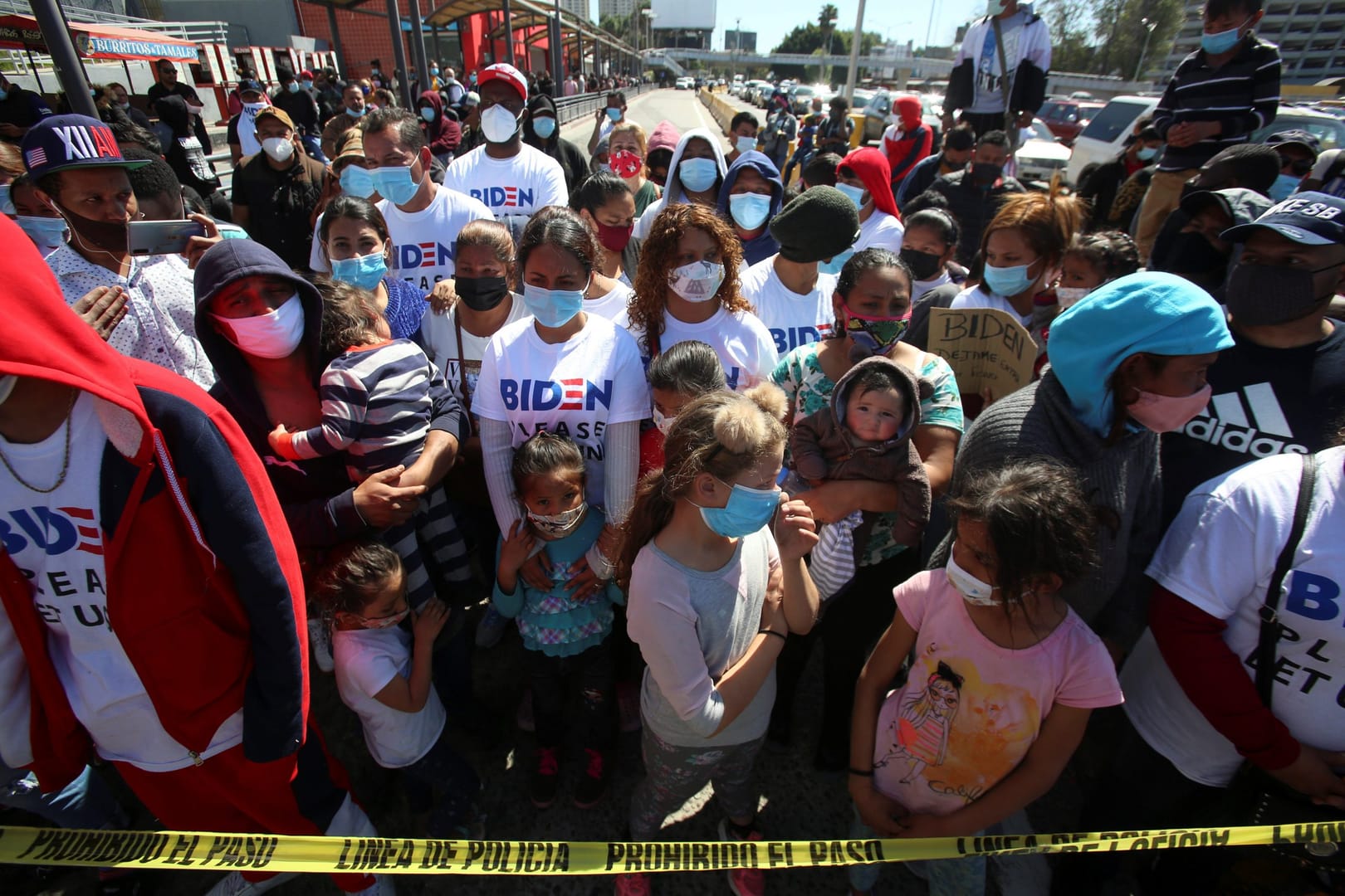 In Tijuana, desperate migrants not waiting for Godot but for governments