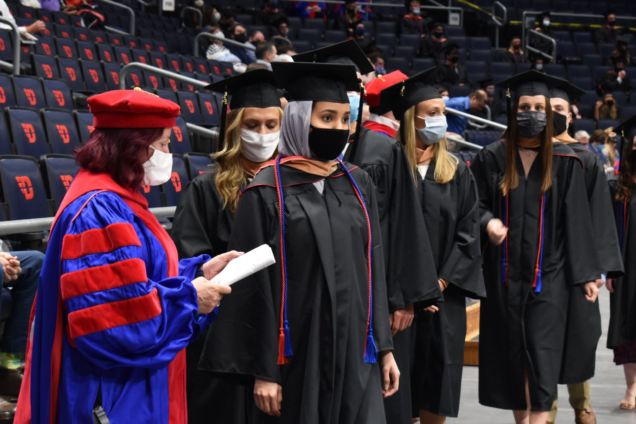 Catholic college graduations, like the academic year, have made changes