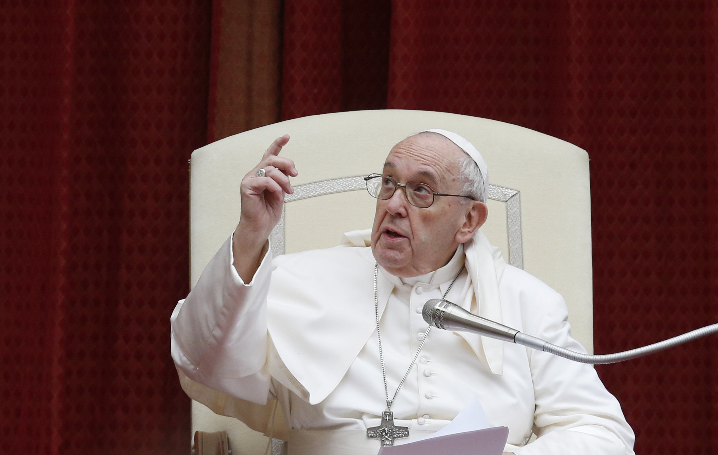 Perseverance is necessary for prayer, pope says