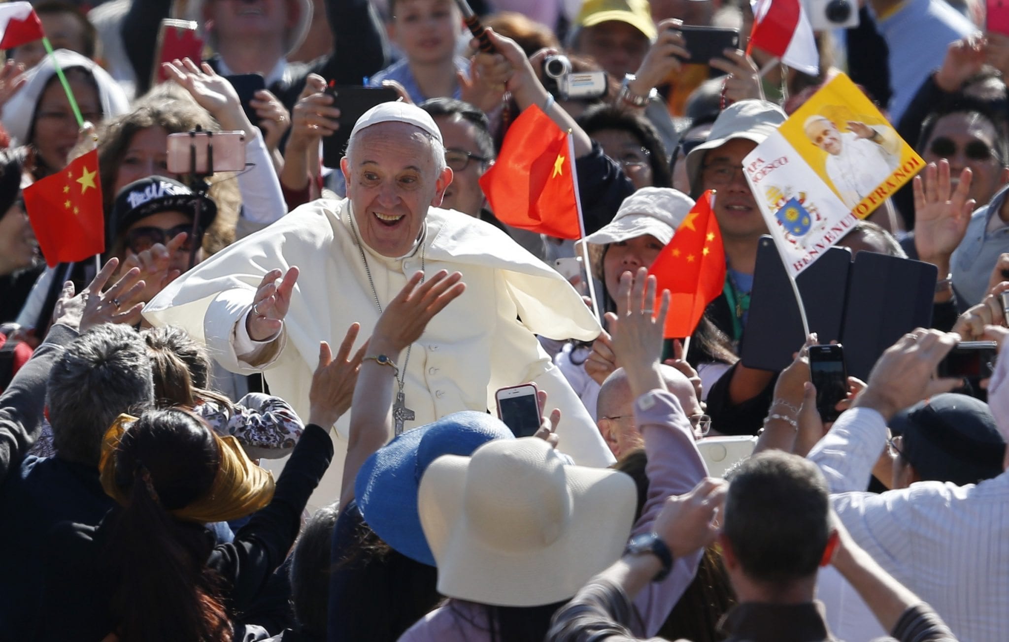 Pope says nothing can stop God from seeking those who stray