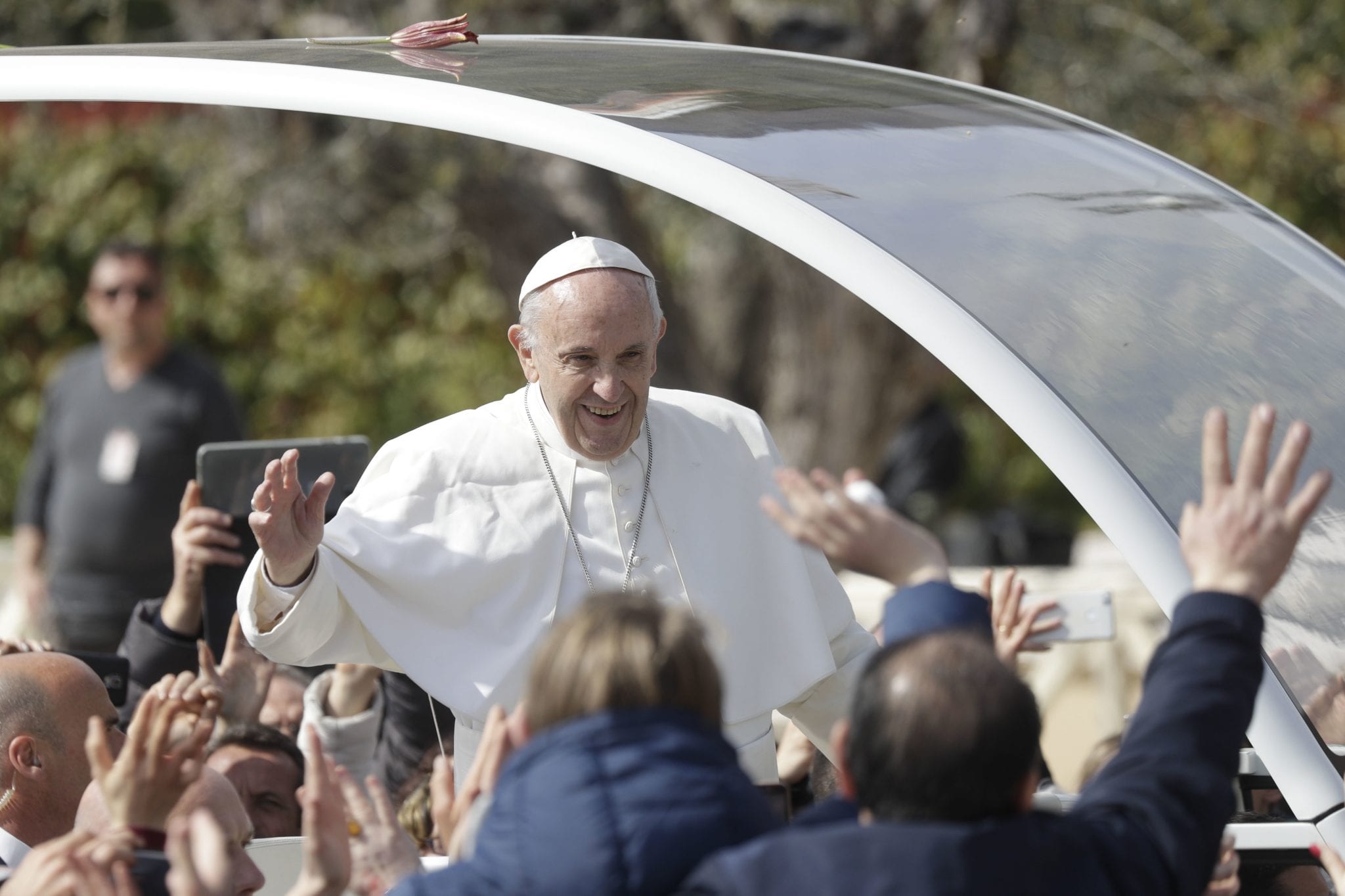 Polish church leader criticizes priest wishing Francis death