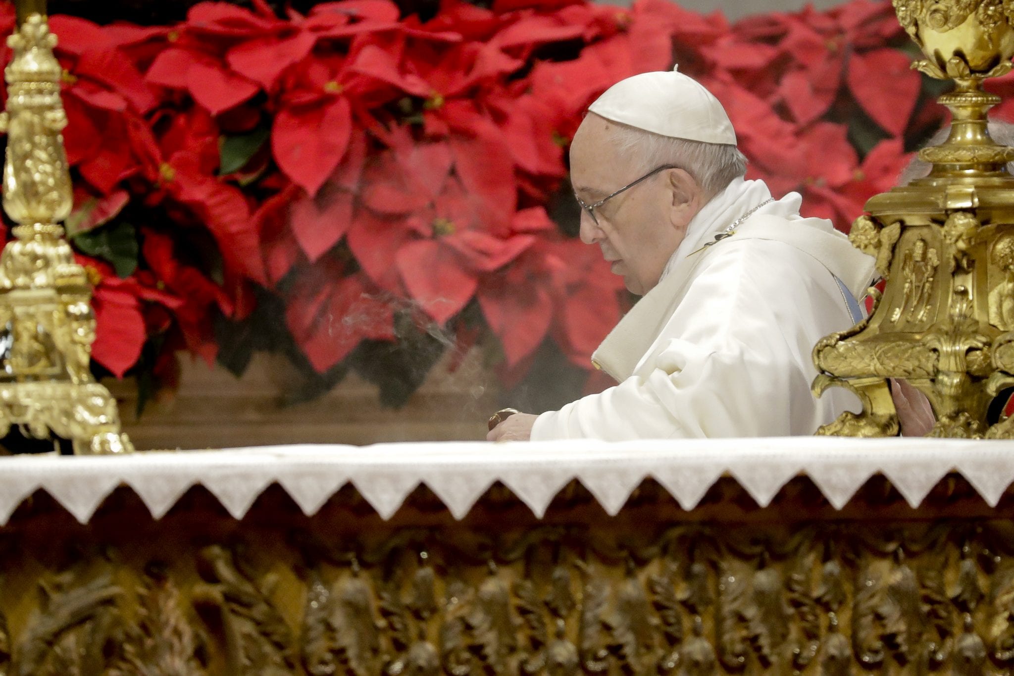 On New Year’s Day, pope says there’s nothing like a mother’s love