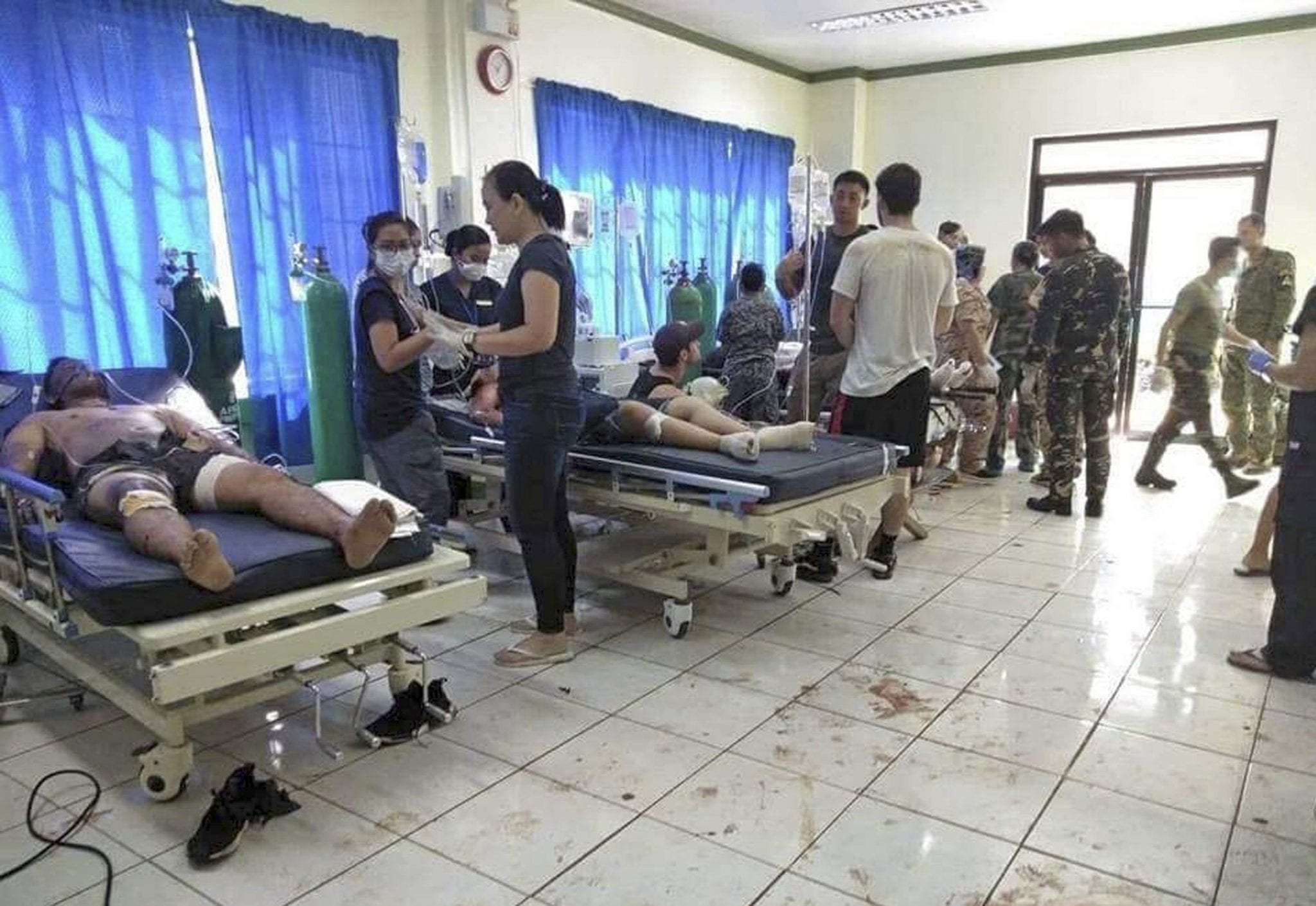 Duterte to visit site of bombings that killed at least 20