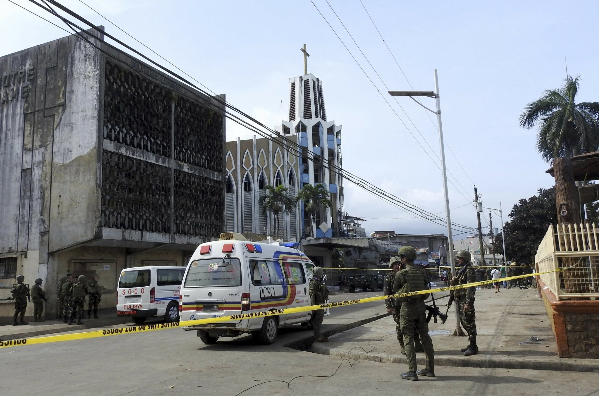 Religious leaders condemn Philippines cathedral attack