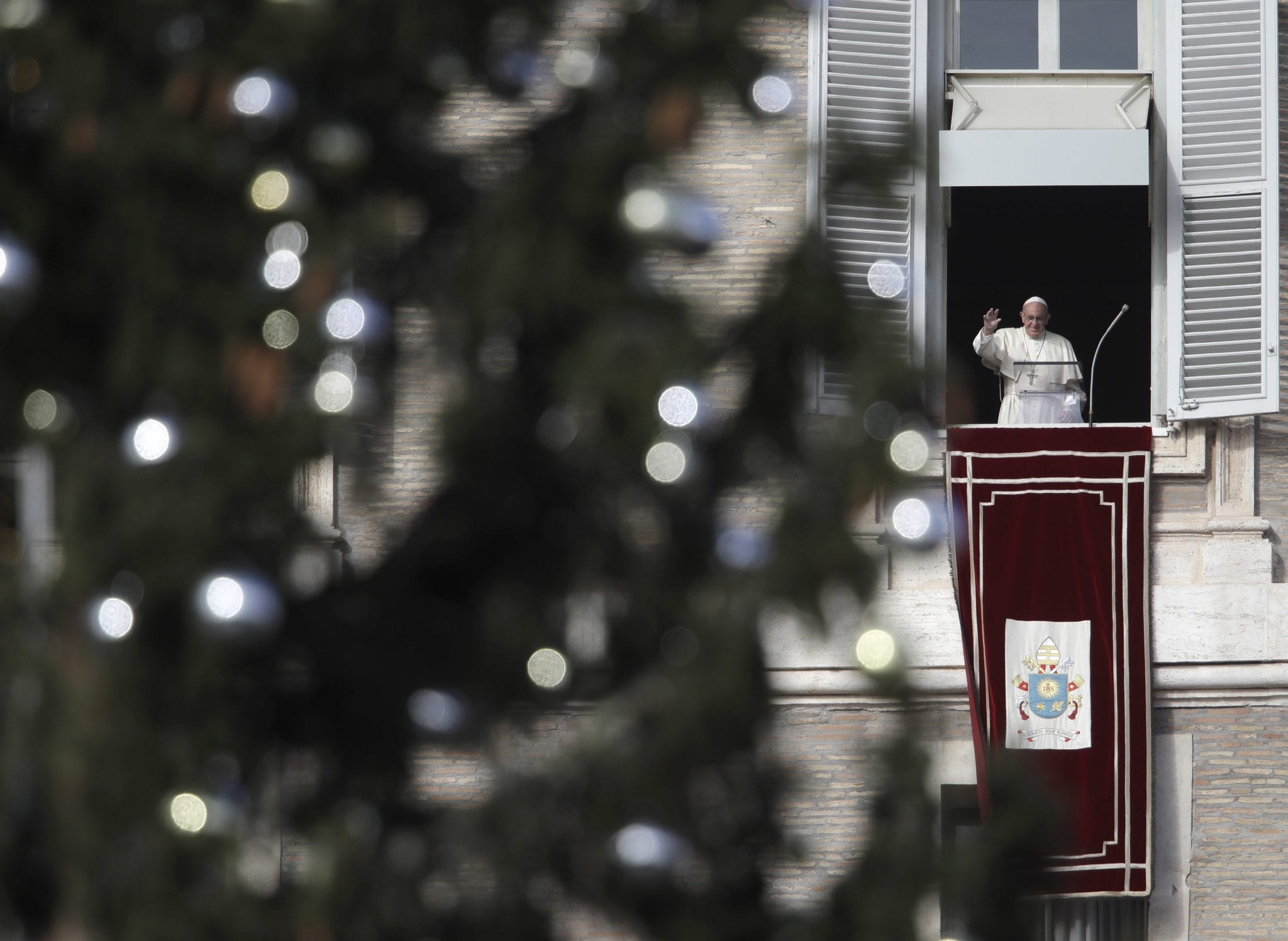 Pope cites the ‘disappeared’ among those deprived of rights