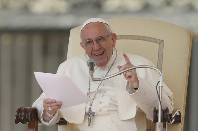 “Love is the engine that drives our hope forward,” says pope