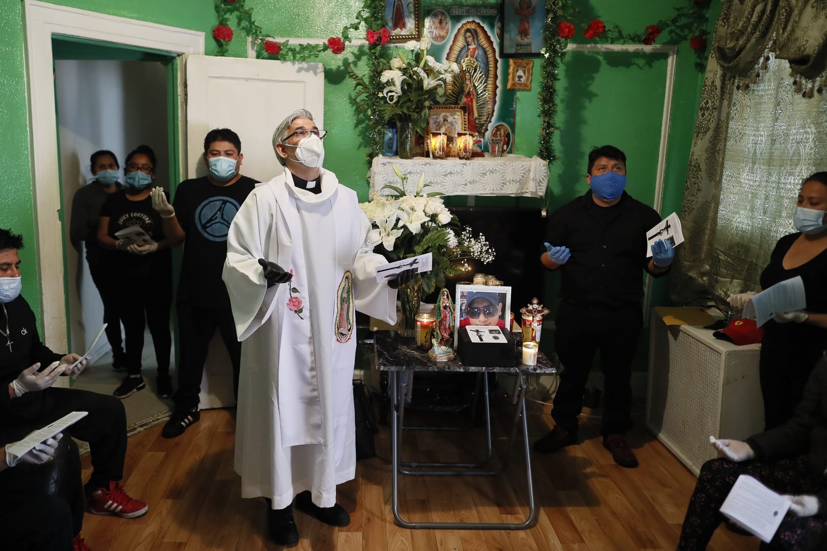 NY pastor on virus front lines with embattled congregation