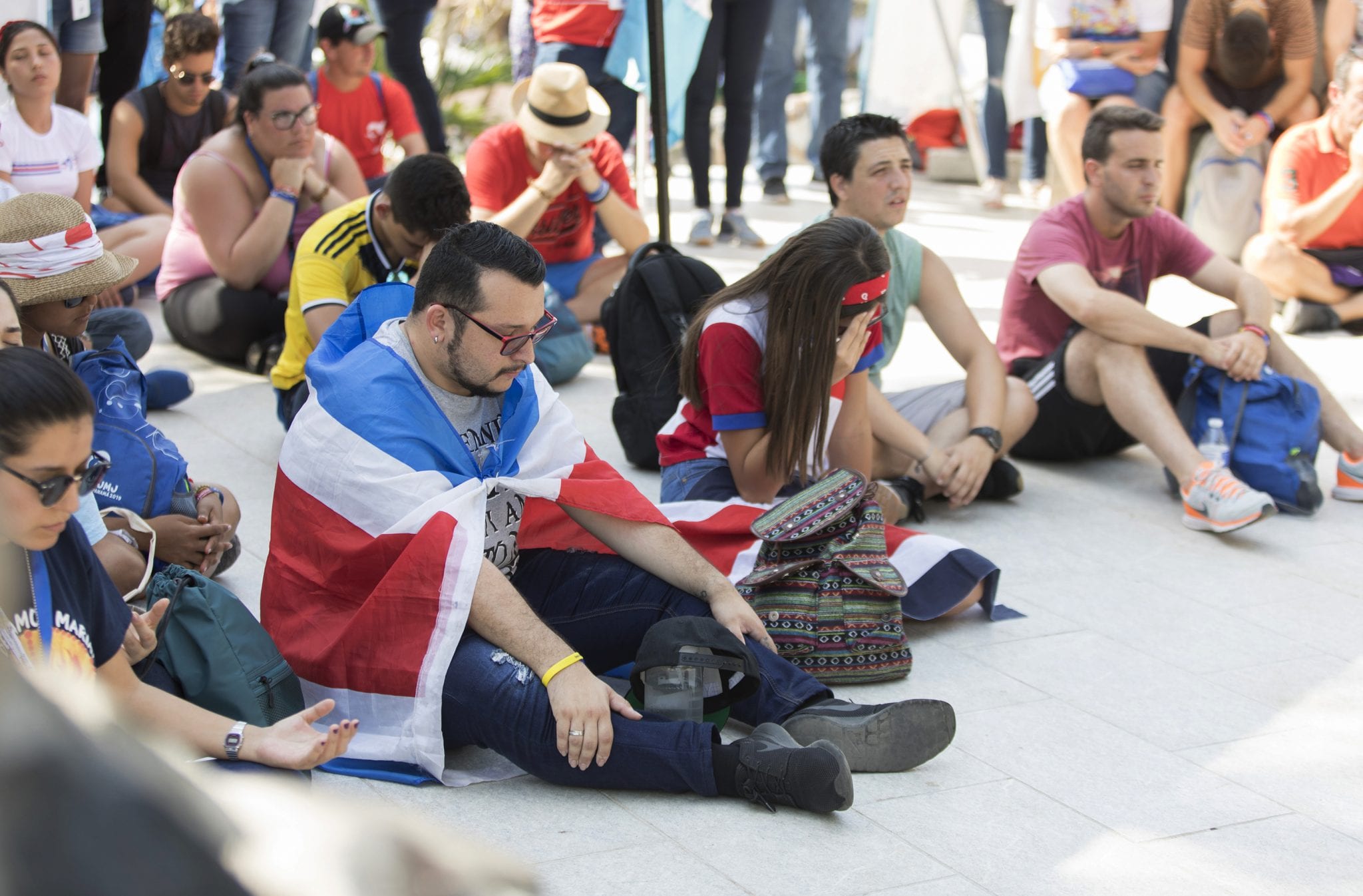 In World Youth Day’s ‘Garden of Forgiveness,’ pilgrims find grace
