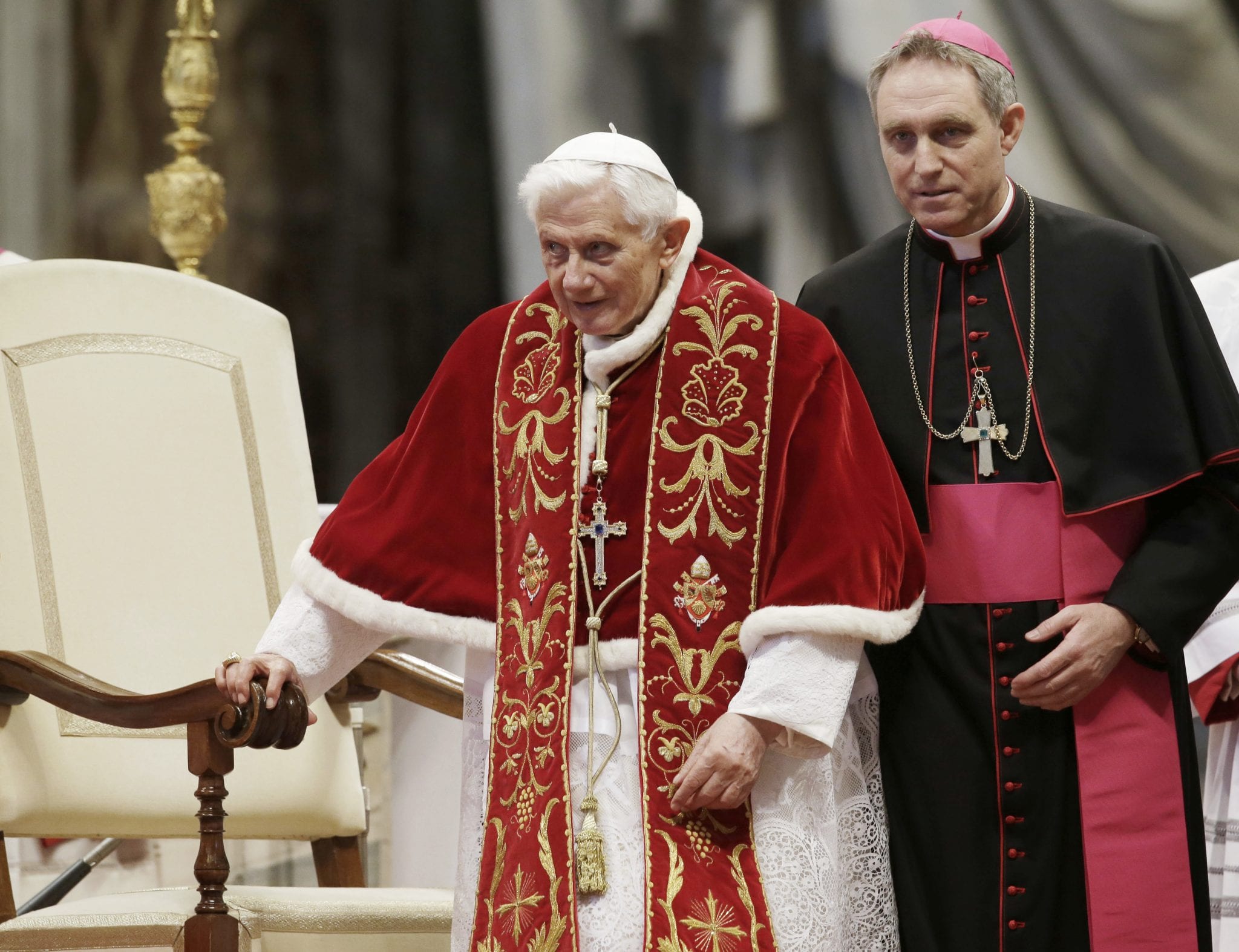 Benedict blames scandals on ’68, says Church law can’t just protect accused