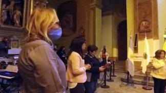Transgender woman’s role at Mass stirs controversy in Argentina