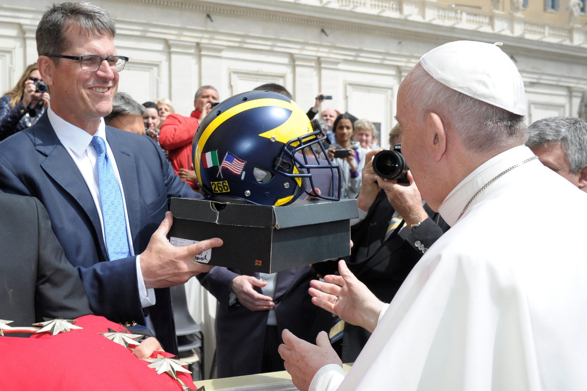 Michigan coach: My priorities are ‘faith, then family, then football’