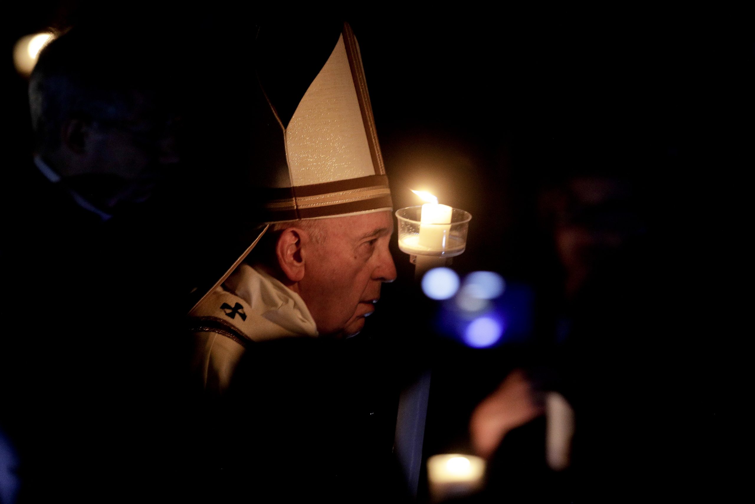 Pope says Jesus lives here and now, not in a history book