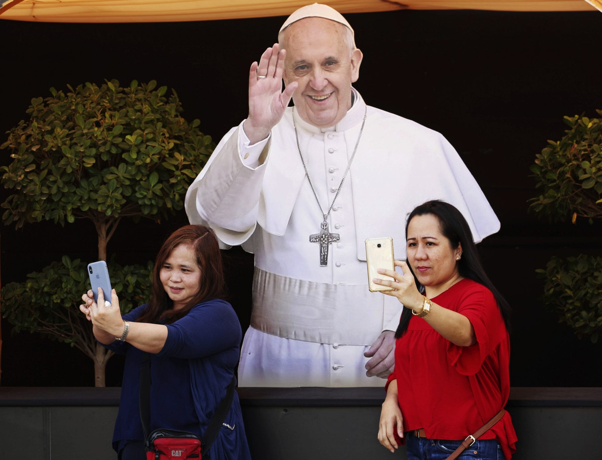 Diverse, international flock awaits Pope Francis’s UAE trip