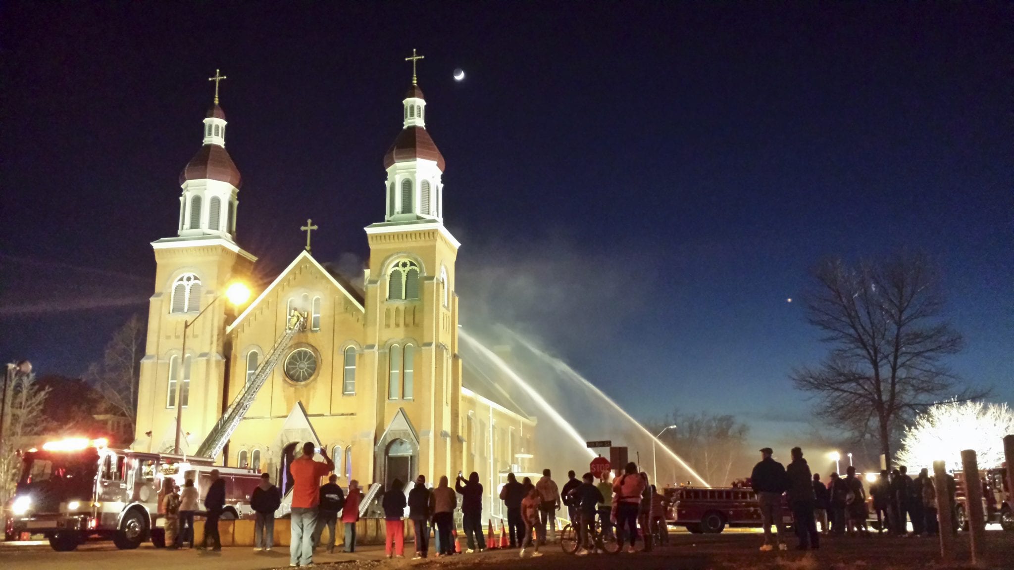 Teen charged with setting fire to Minnesota Catholic church