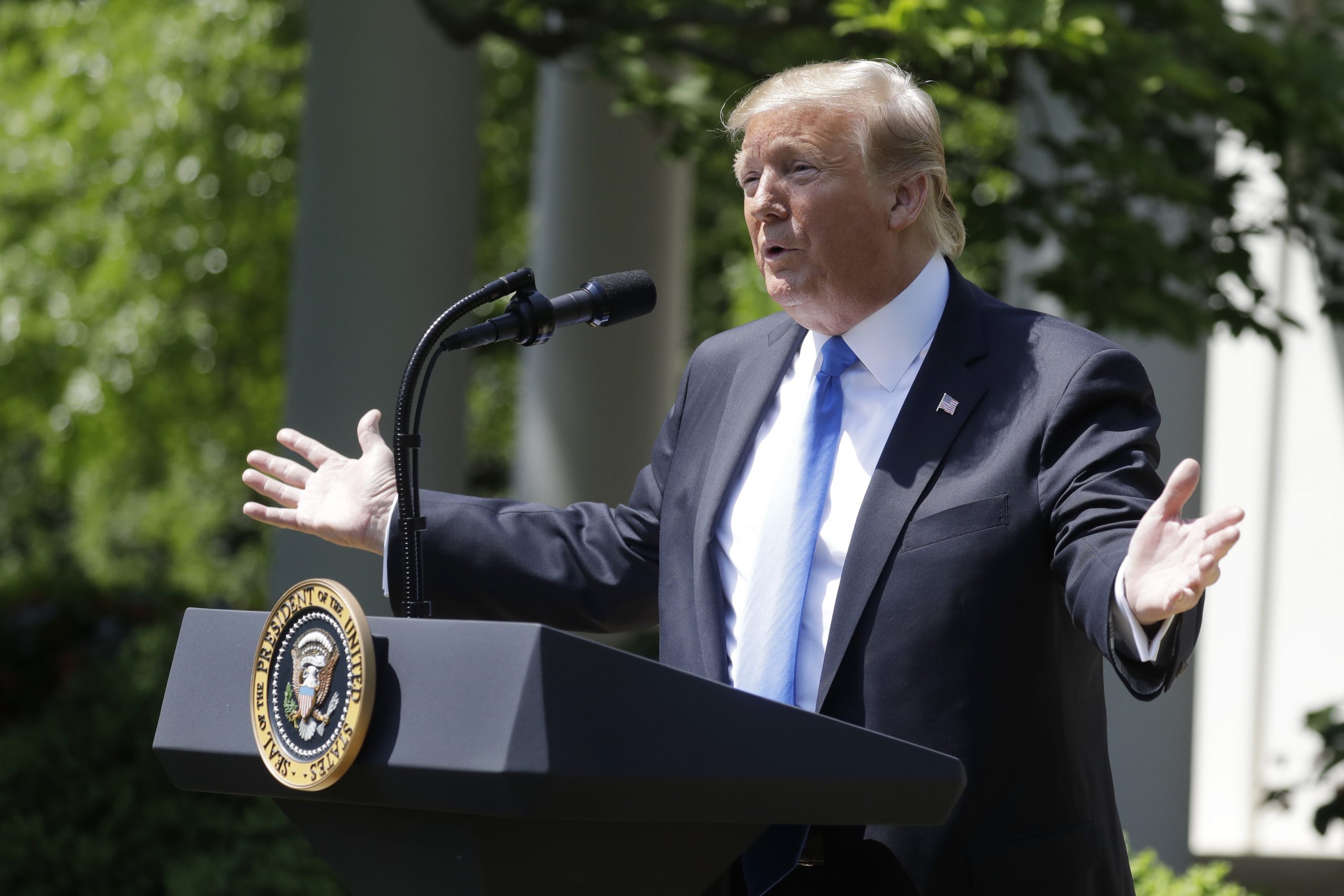 On National Day of Prayer, Trump defends conscience rights