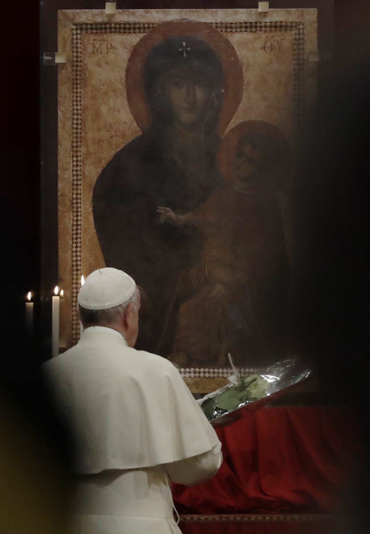 Pope’s love affair with Mary hits new high with 67th Roman visit