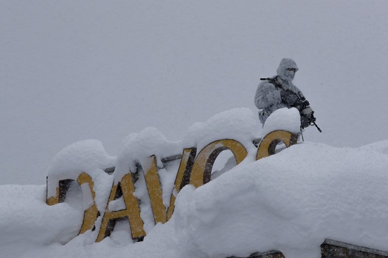 Pope Francis tells world leaders at Davos world “cannot remain silent” as millions suffer