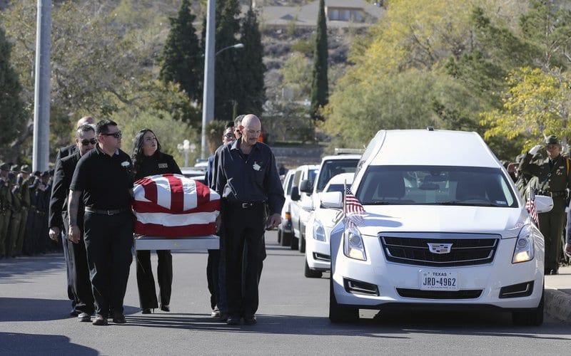 Funeral Mass celebrated in Texas for Border Patrol agent