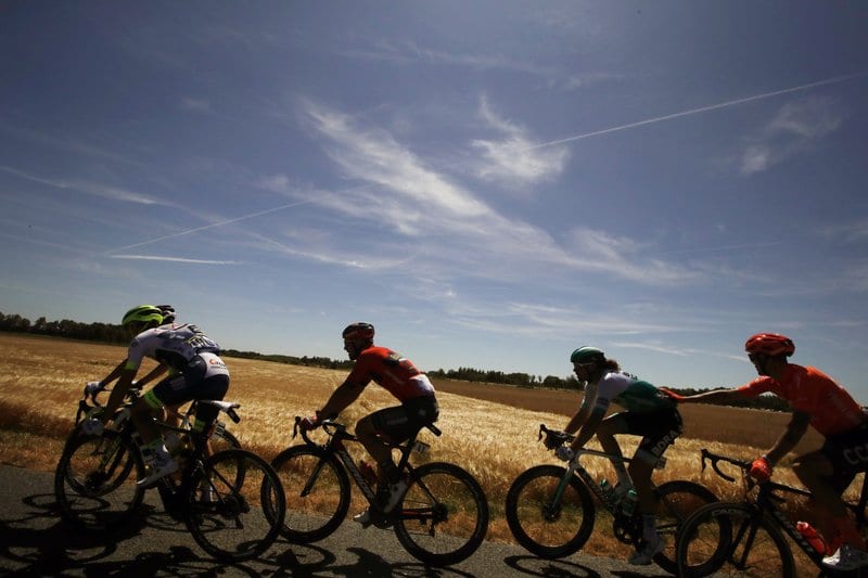 At Tour de France, a beacon for fire-damaged Notre Dame