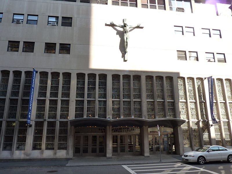 Man donates $100K lottery winnings to Boston shrine