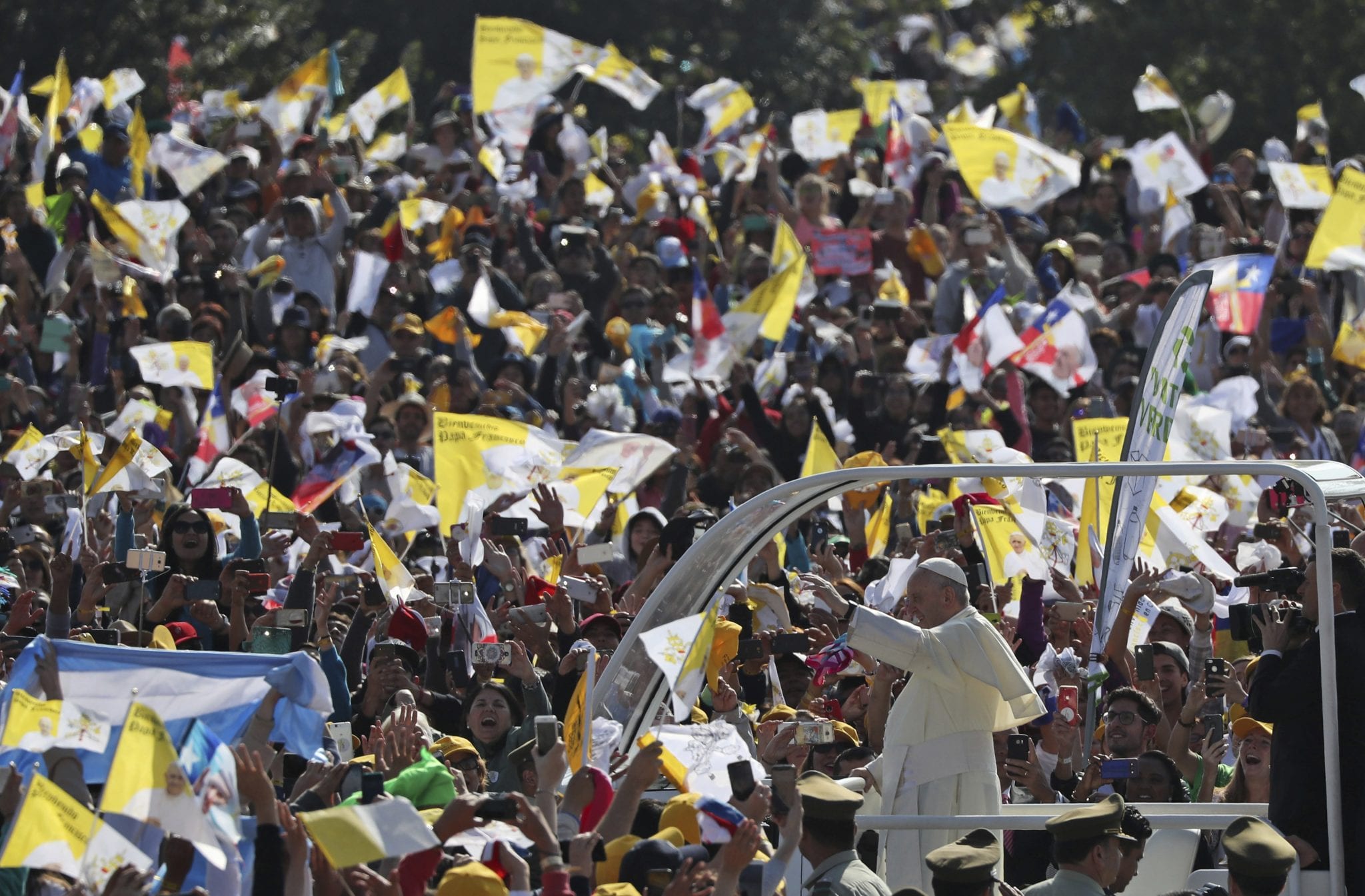 In Chile, Pope says Beatitudes aren’t ‘cheap words’, but sources of hope