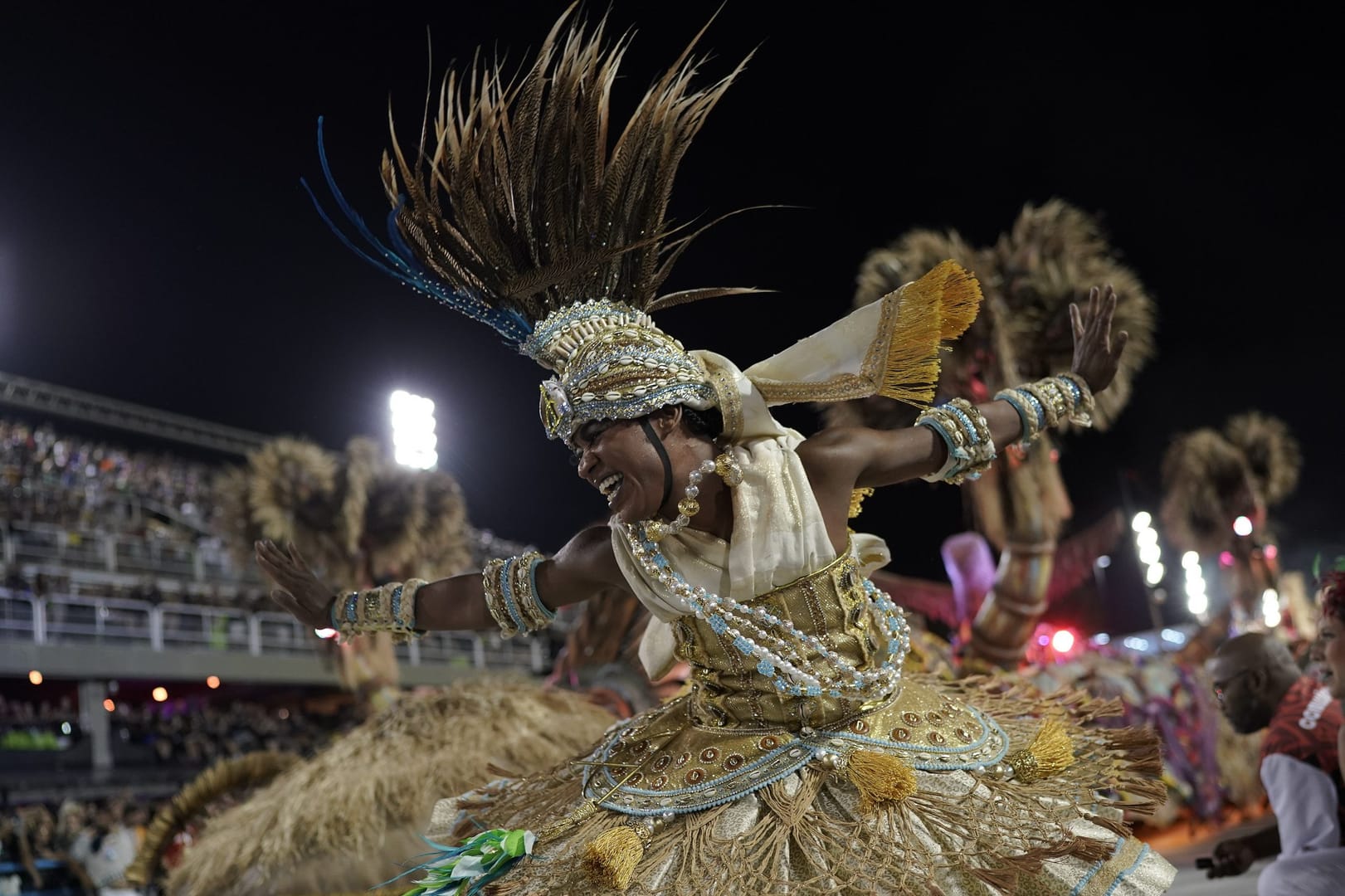 Samba school puts Rio's long-silenced legacy of slavery at center