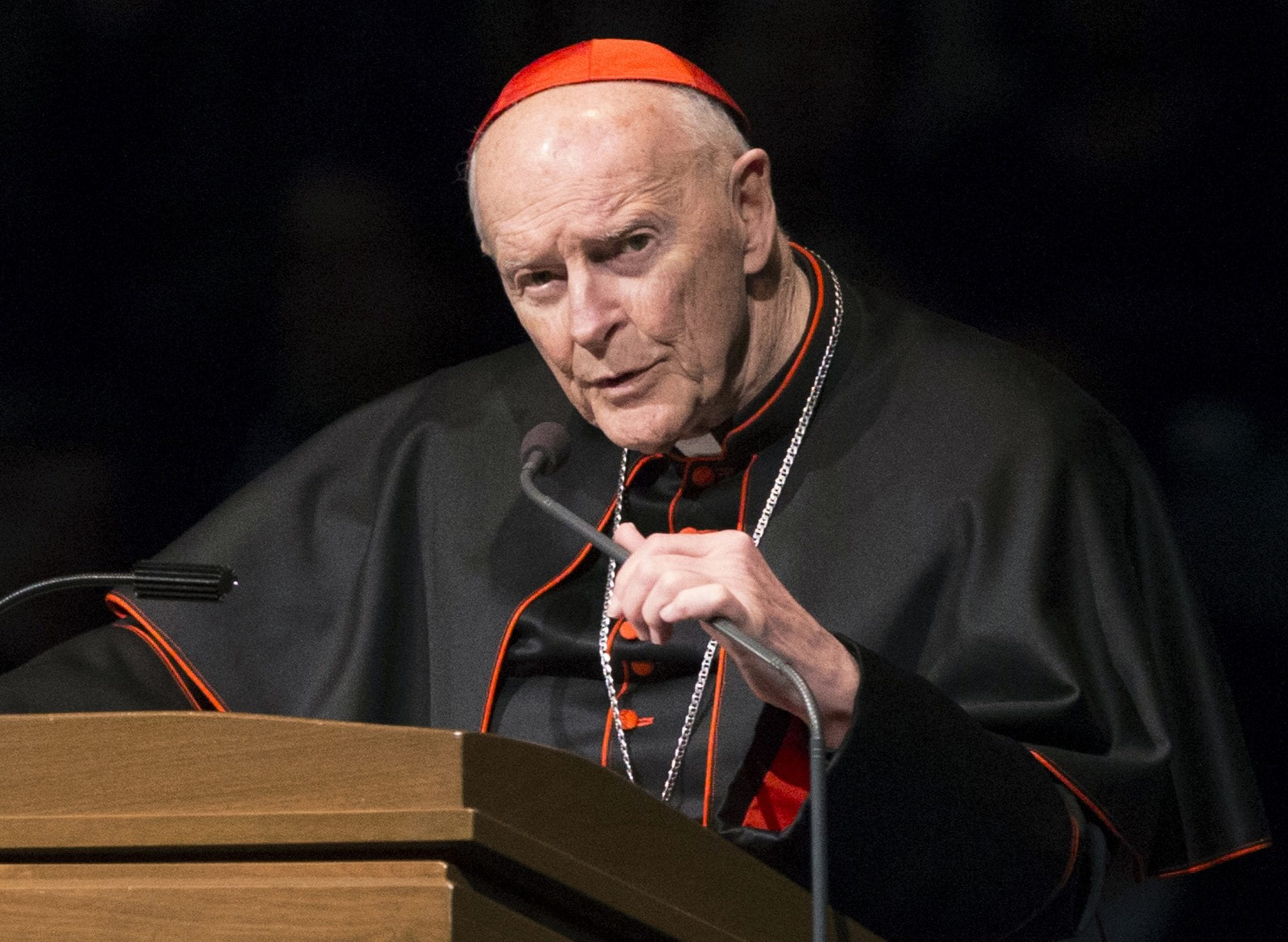 Lawsuit: McCarrick victim told pope of sex abuse in 1988