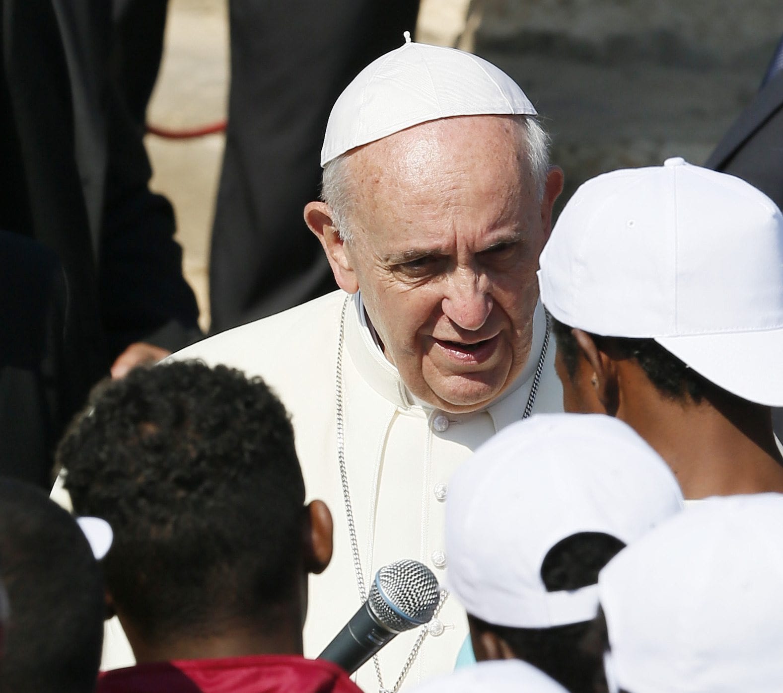 On Lampedusa anniversary, pope prays for suffering migrants