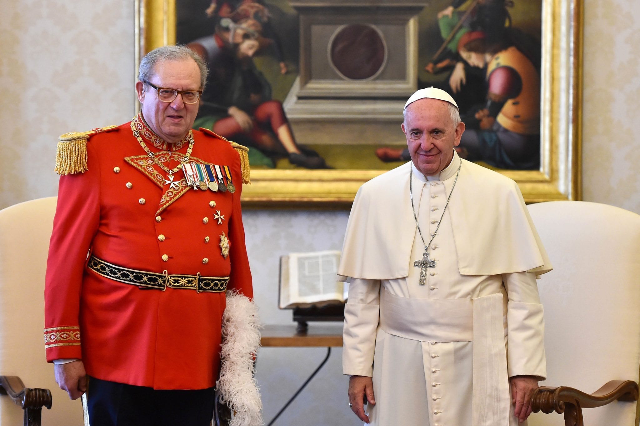 How the pope’s history with the Knights of Malta could be linked to the current row