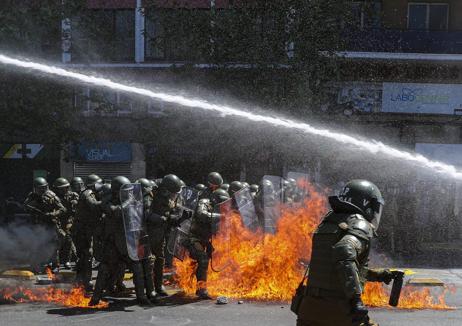Amid tumult over constitution, Chile watches two churches burn
