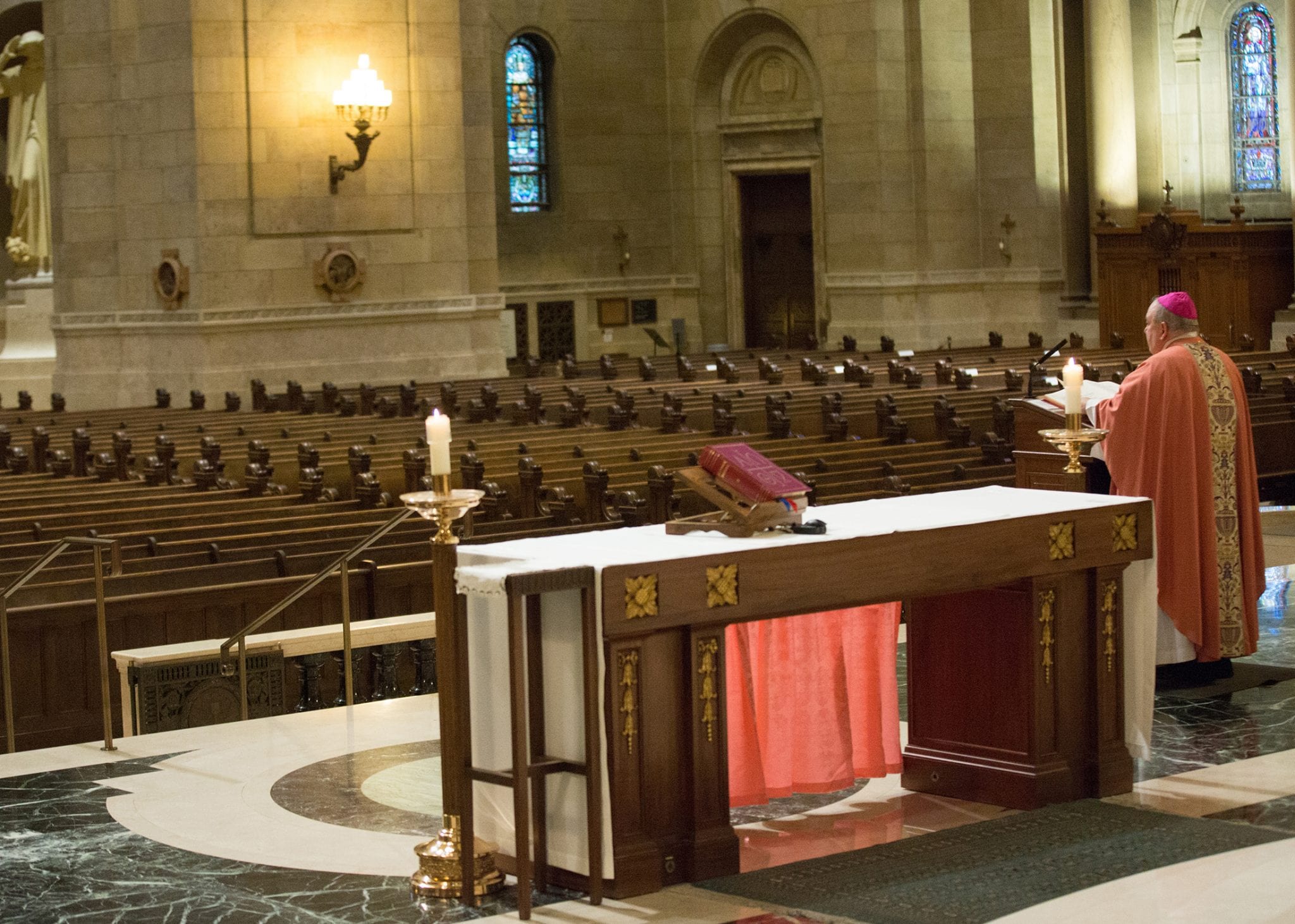 Priests: Celebrating Mass online with no congregants 'odd,' 'weird' | Crux