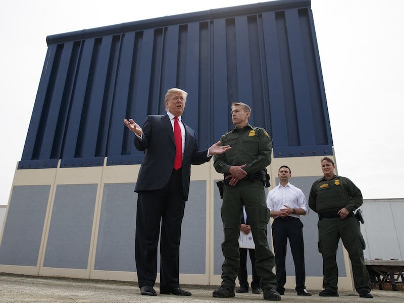 San Diego bishop calls border wall prototypes ‘grotesque’