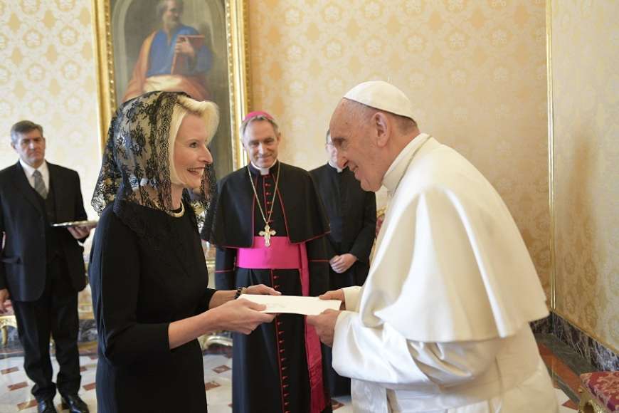 Callista Gingrich officially begins term as U.S. envoy to the Vatican