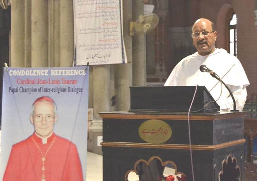 Interfaith memorial for Cardinal Tauran held in Pakistan