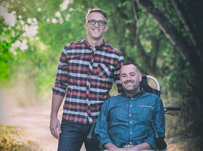 ‘I’ll Push You’: Friends, one in a wheelchair, document their Spanish pilgrimage
