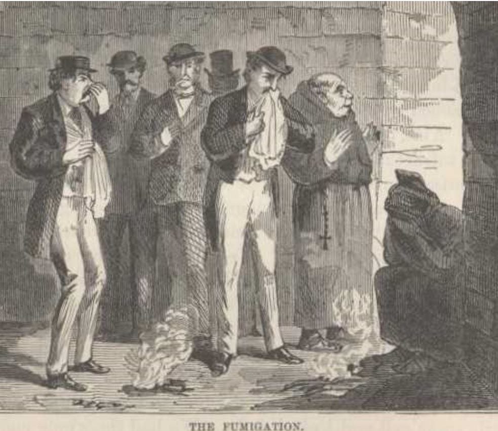 Quarantines have a long history in Italy, as Mark Twain found out
