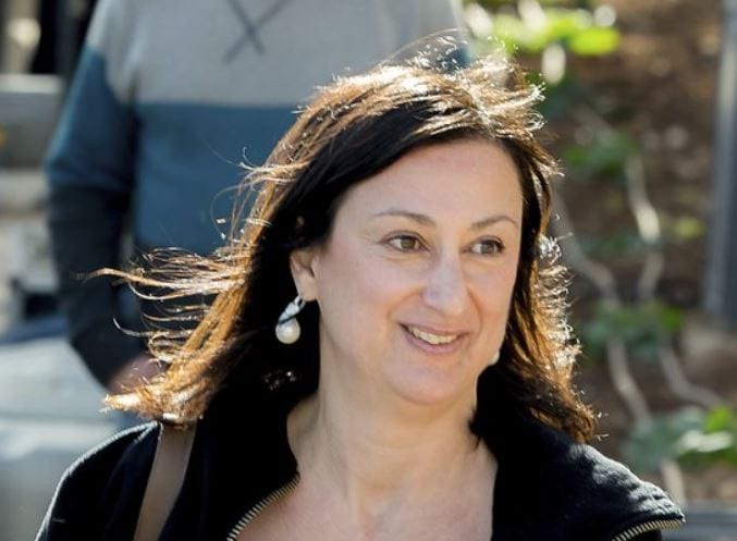 Slain Maltese journalist fought for her convictions, priest says