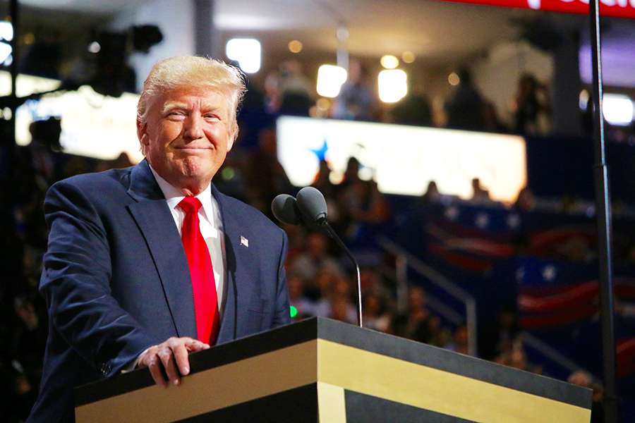 Trump pushes education choices in visit to Florida Catholic school
