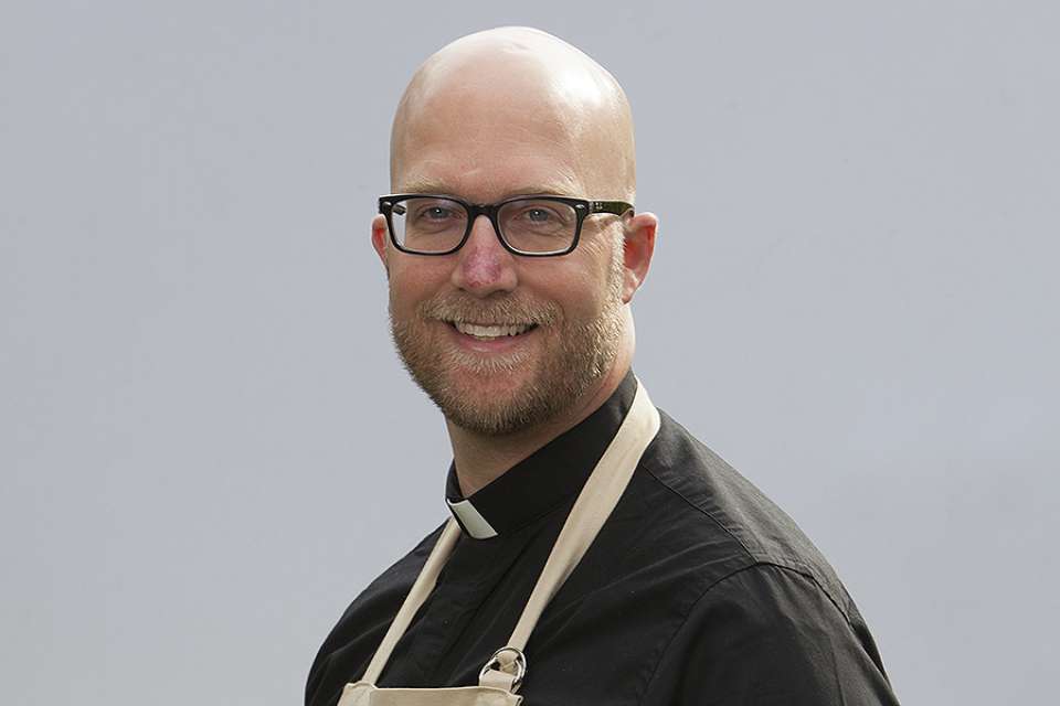 This priest is going to be on The Great American Baking Show