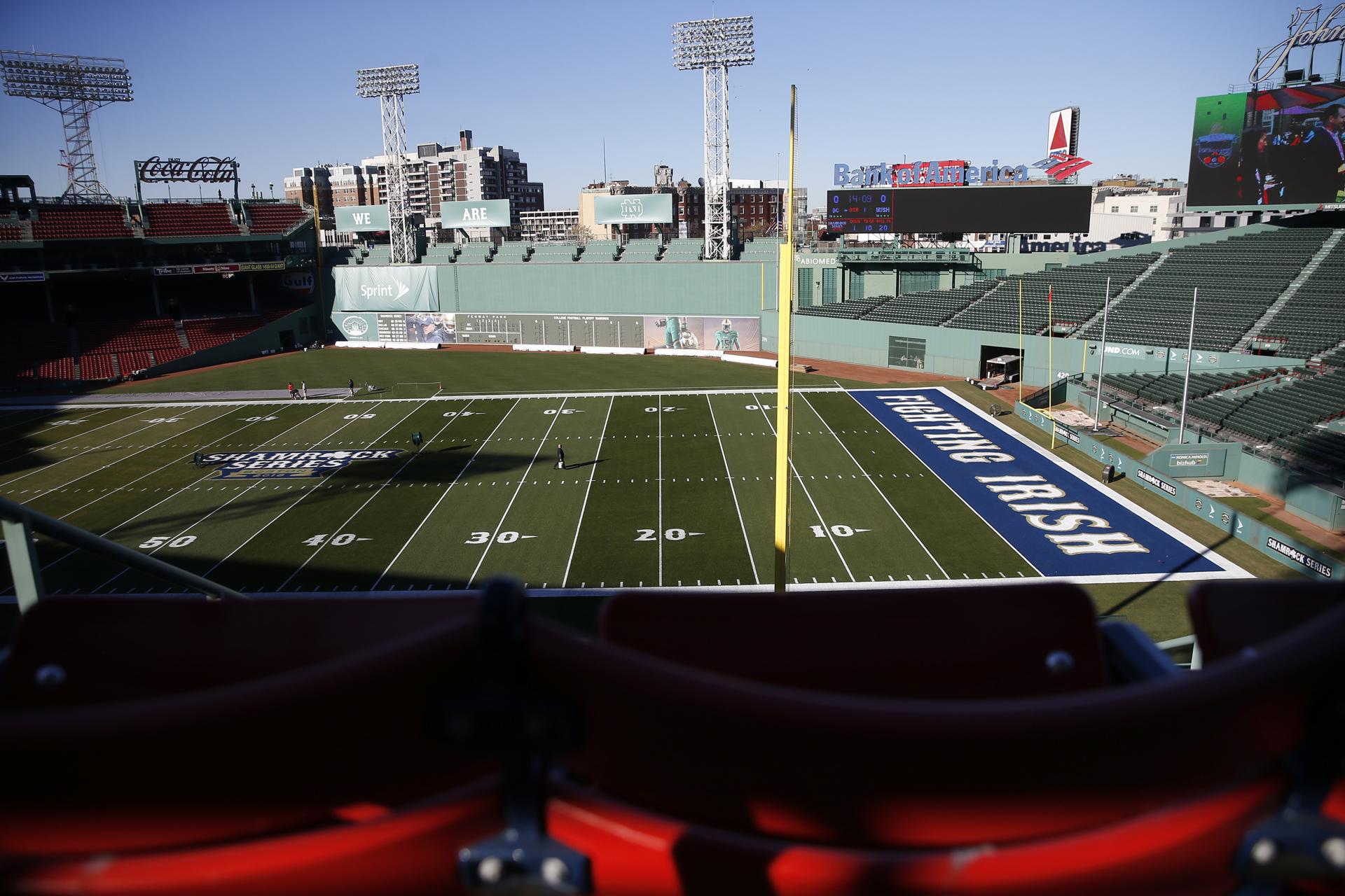 Notre Dame faithful take over Boston for matchup against Boston College
