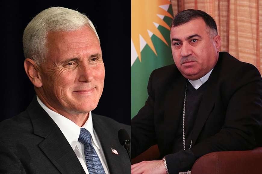 Pence meets with Iraqi archbishop ahead of Middle East trip