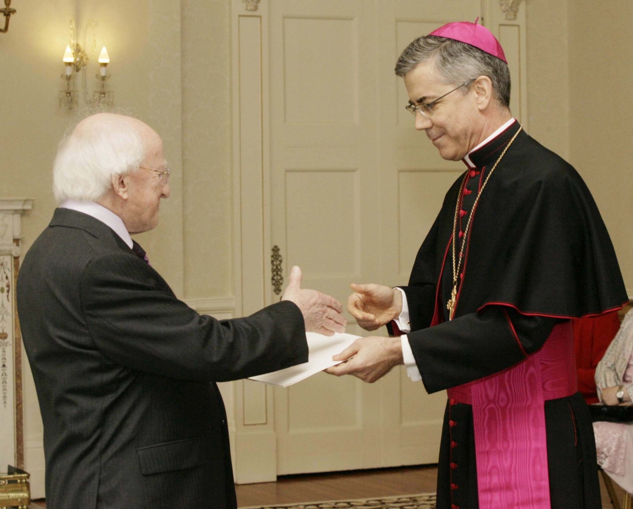Vatican Ambassador to Ireland, Archbishop Charles Brown, transferred to ...