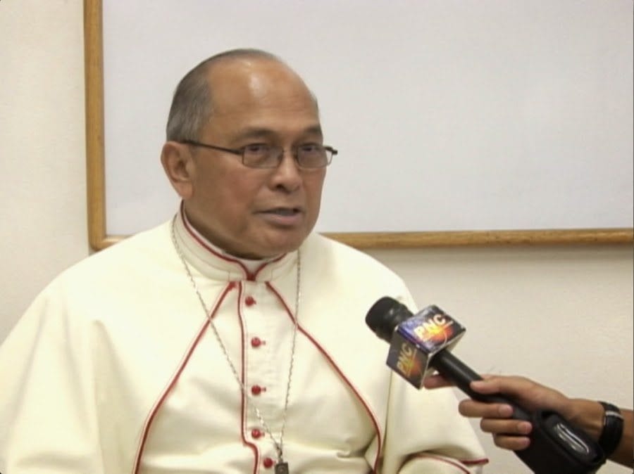 Guam archbishop denies sex abuse allegations in video