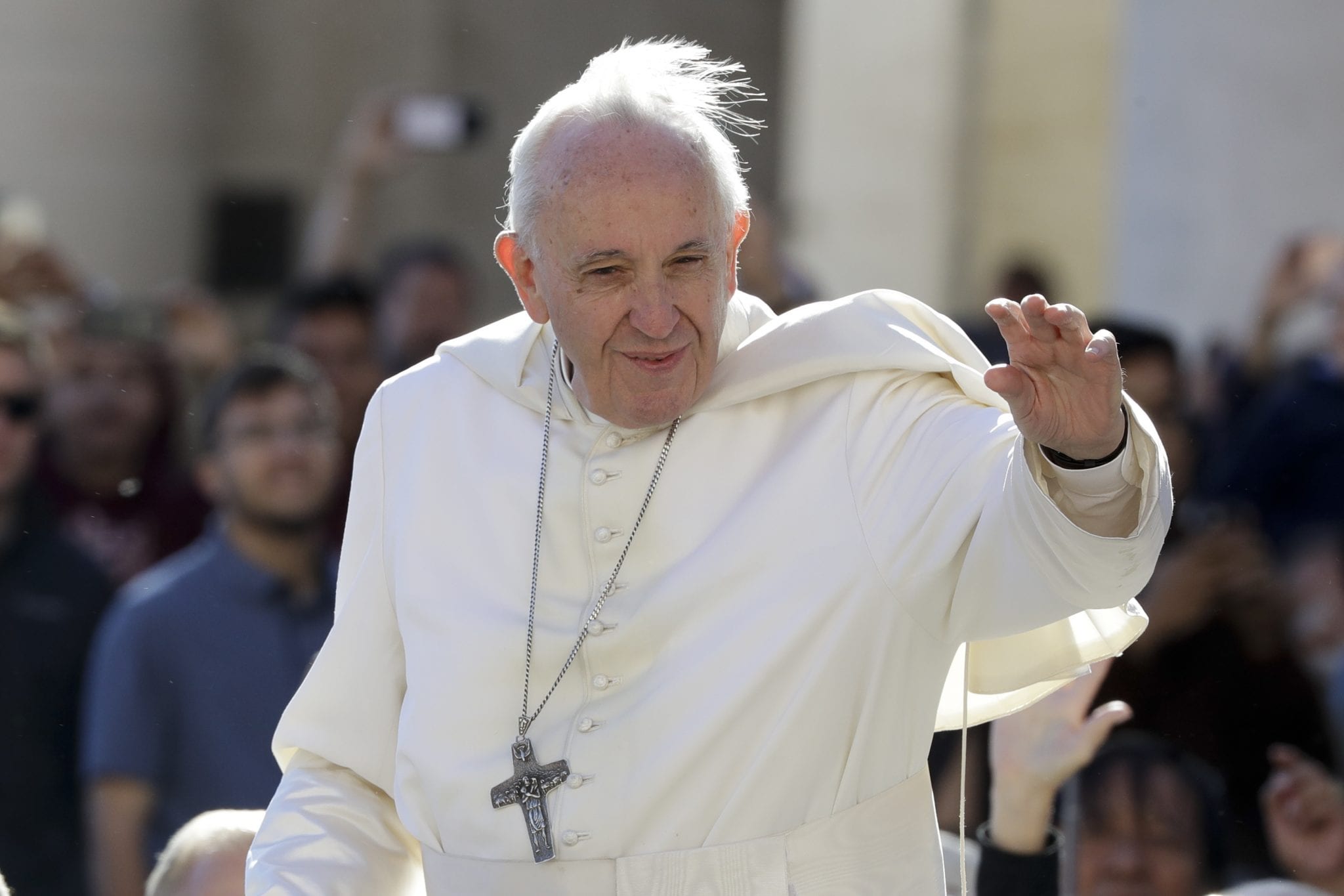 For the persecuted, there is hope in Mary’s care, Pope Francis says