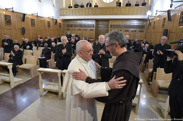 Pope Francis returns to Rome grateful for spiritual retreat