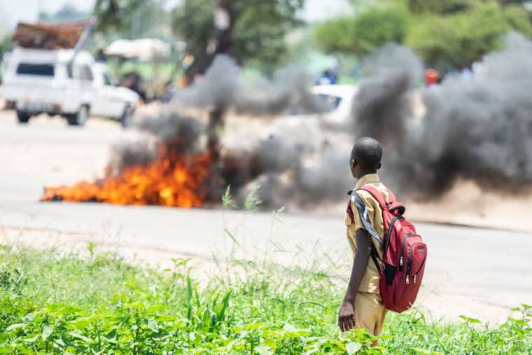‘Zimbabwe is burning’: Bishops call for peace amid violent protests, crackdown