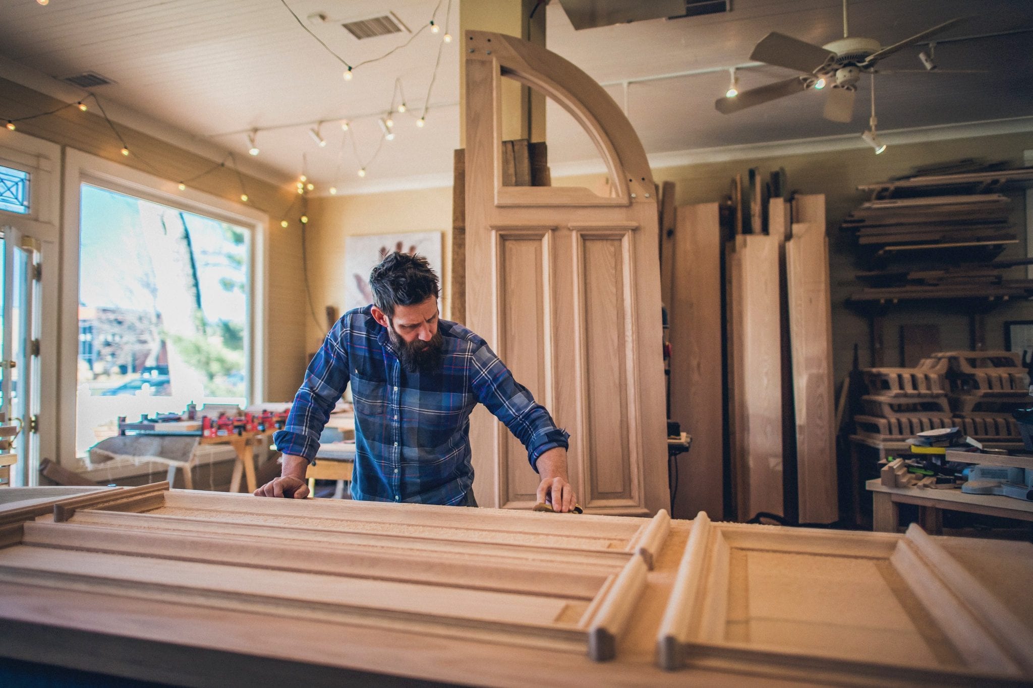 Theologian-craftsman works to put ‘sacred’ into sacred space