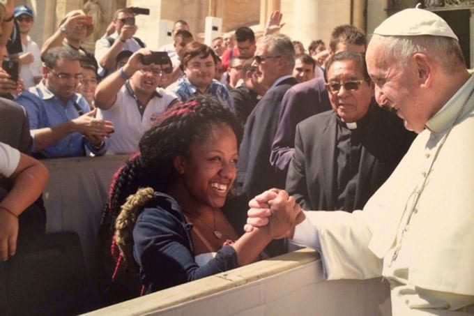 From homeless to meeting the Pope – a story of inspiration
