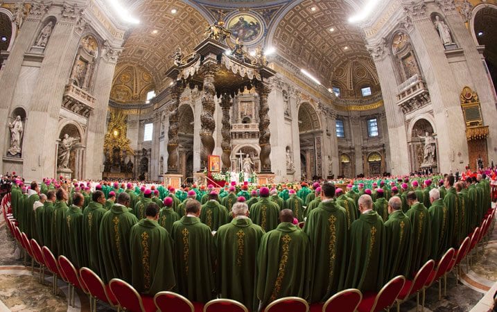 Pope opens Synod of Bishops with call to blend tradition with mercy